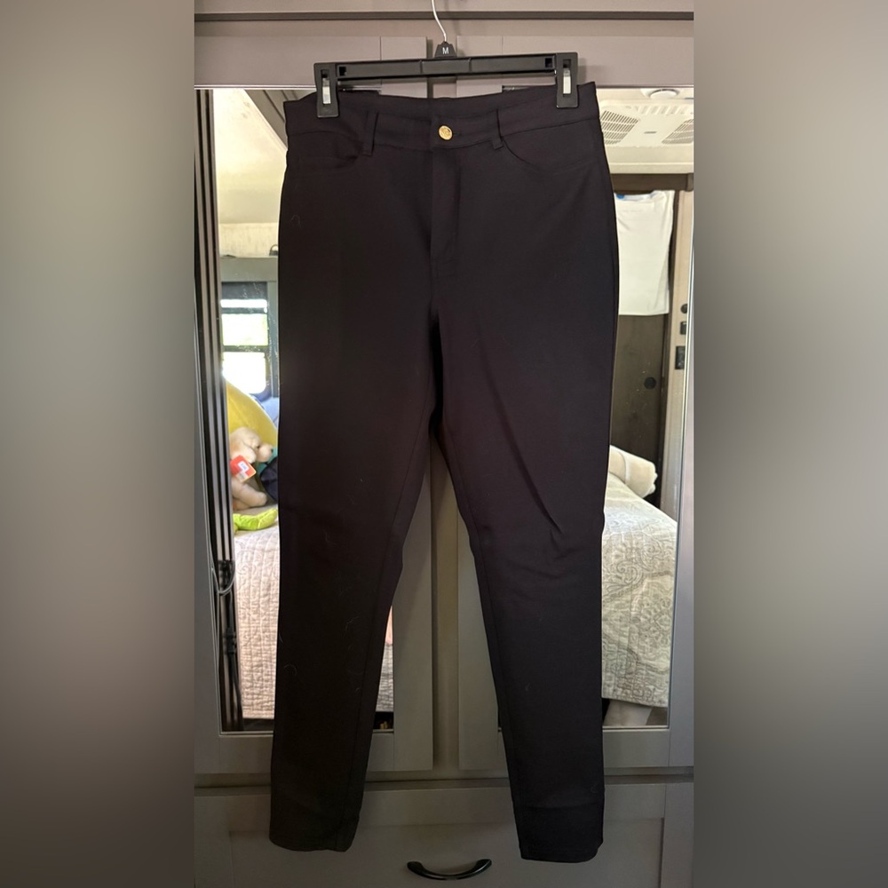 Women’s Michael Kors Black Slim Stretch Ponte Pants